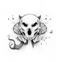 Never give up  tattoo design idea