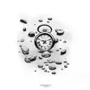 Time is money, money is love, love is relationships  tattoo design idea