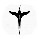  whale wounded by harpoon tattoo design idea