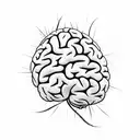 brain neuron tattoo design idea