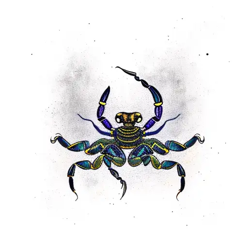 Scorpion tattoo design idea
