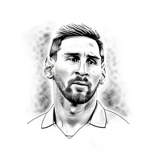 messi tattoo design idea