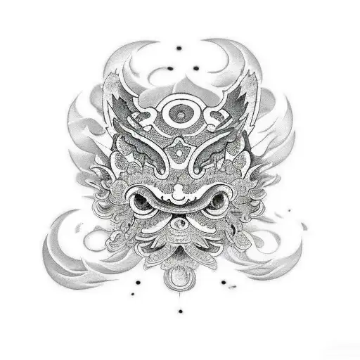 pixiu tattoo design idea