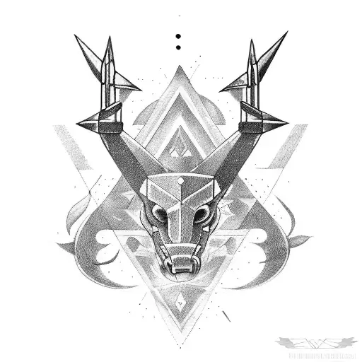 illuminate, Sagittarius, gemini tattoo design idea