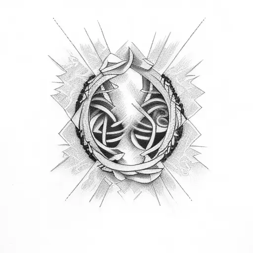 marriage Christian forgiveness tattoo design idea