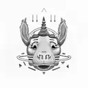 Bojack Horseman The View From Half-Way Down tattoo design idea