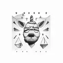 Bojack Horseman The View From Half-Way Down tattoo design idea