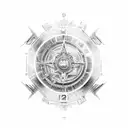 Roman numerals of 21 may 2022    tattoo design idea