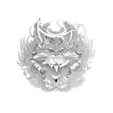 80s tattoo design idea