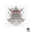 80s tattoo design idea