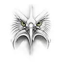 roman eagle tattoo design idea