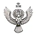 rome, romanization, eagle, legion tattoo design idea