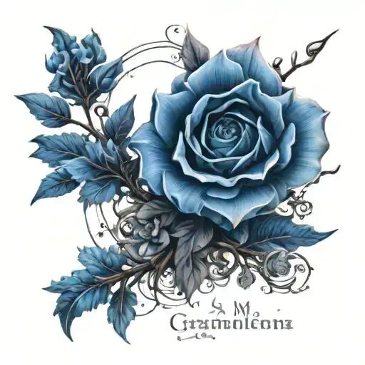 Here’s the translation of the prompt into English:  "I am planning a tattoo that incorporates my grandmother's signature tattoo design idea