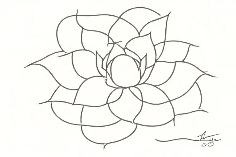 "I am planning a tattoo that incorporates my grandmother's signature tattoo design idea