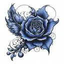 Here’s the translation of the prompt into English:  "I am planning a tattoo that incorporates my grandmother's signature tattoo design idea