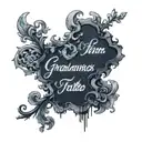 Here’s the translation of the prompt into English:  "I am planning a tattoo that incorporates my grandmother's signature tattoo design idea