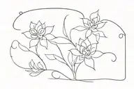 "I am planning a tattoo that incorporates my grandmother's signature tattoo design idea