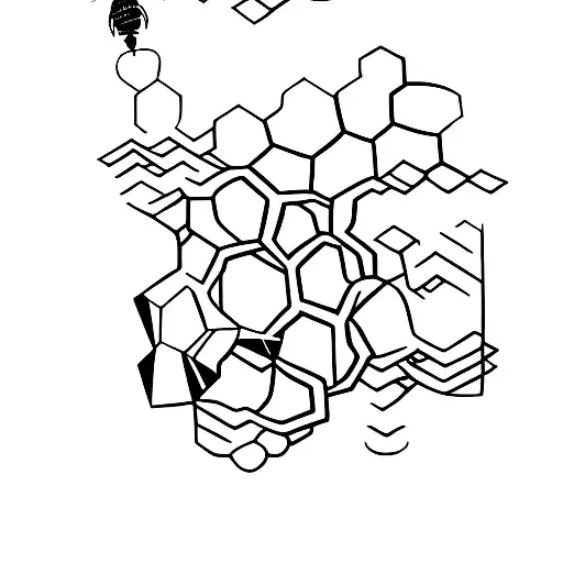 beehive tattoo design idea