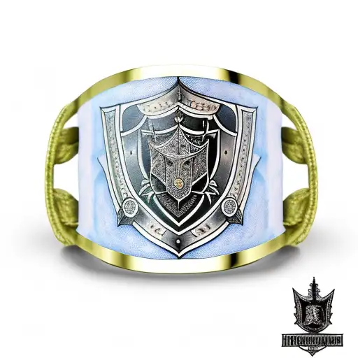 knight 's handcuff tattoo design idea