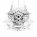 Elden Ring rune tattoo design idea
