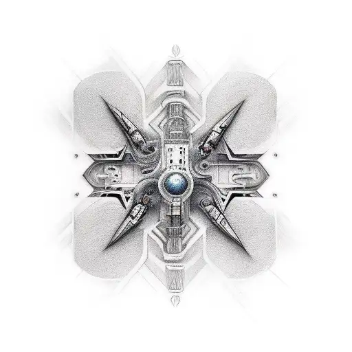 matrix interstellar tattoo design idea
