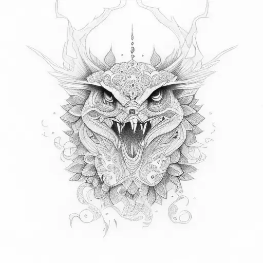 danna tattoo design idea