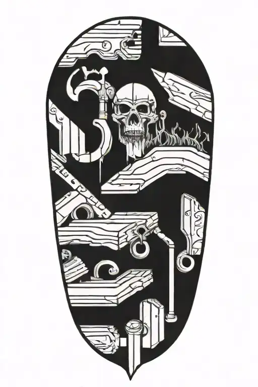 workshop carpentry inspired tattoo tattoo design idea