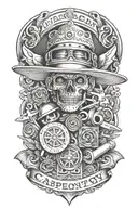 Carpentry Supplies tattoo design idea
