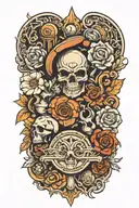 Carpentry Supplies tattoo design idea