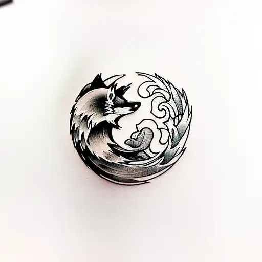 firefox tattoo design idea