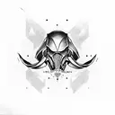Mass effect reaper tattoo design idea