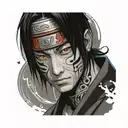 Itachi tattoo design idea