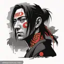 Itachi tattoo design idea