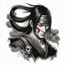 Itachi tattoo design idea