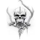 Grim Reaper tattoo design idea