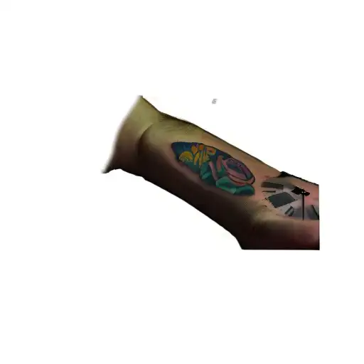 numbers representing a life clock. you just have today tattoo design idea