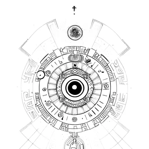 who dares wins, everything pass with time, medicine, infinity power and inteligence tattoo design idea
