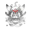 luffy y ACE de niños  tattoo design idea