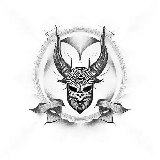 wine tattoo design idea