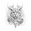 Actiones secundum fidei tattoo design idea