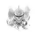 Actiones secundum fidei tattoo design idea