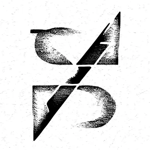 Minimal elegant monogram art logo. Outstanding professional trendy awesome  artistic S SJ JS initial based Alphabet icon logo. Premium Business logo  White color on black background Stock Vector | Adobe Stock