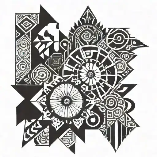 When you are a child, you play, when you are young, you are drunk, when you are old, you are lazy, so when do you worshi tattoo design idea