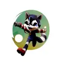 rocket racoon tattoo design idea