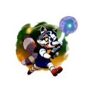 rocket racoon tattoo design idea