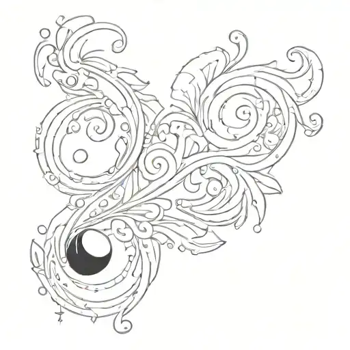 semicolon tattoo design idea