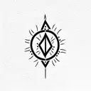 Ankh Symbol tattoo design idea