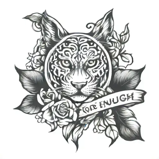 you are enough tattoo design idea