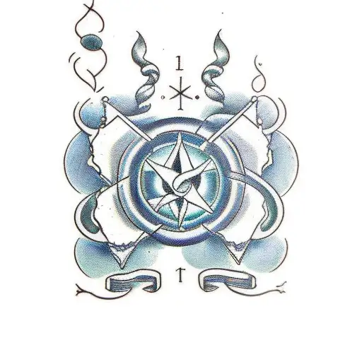 chemiatrofia and math tattoo design idea