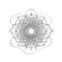 mandelbrot set tattoo design idea